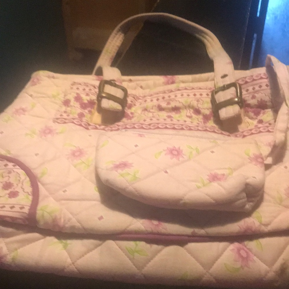 Pretty flower purse